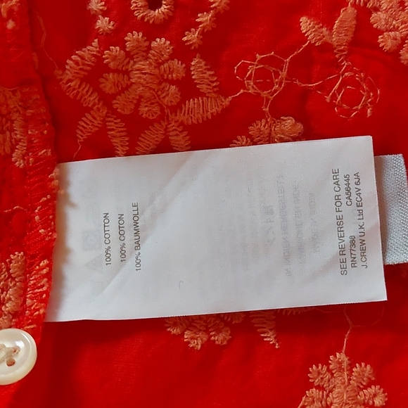 J Crew embroidered top - Picture 13 of 16